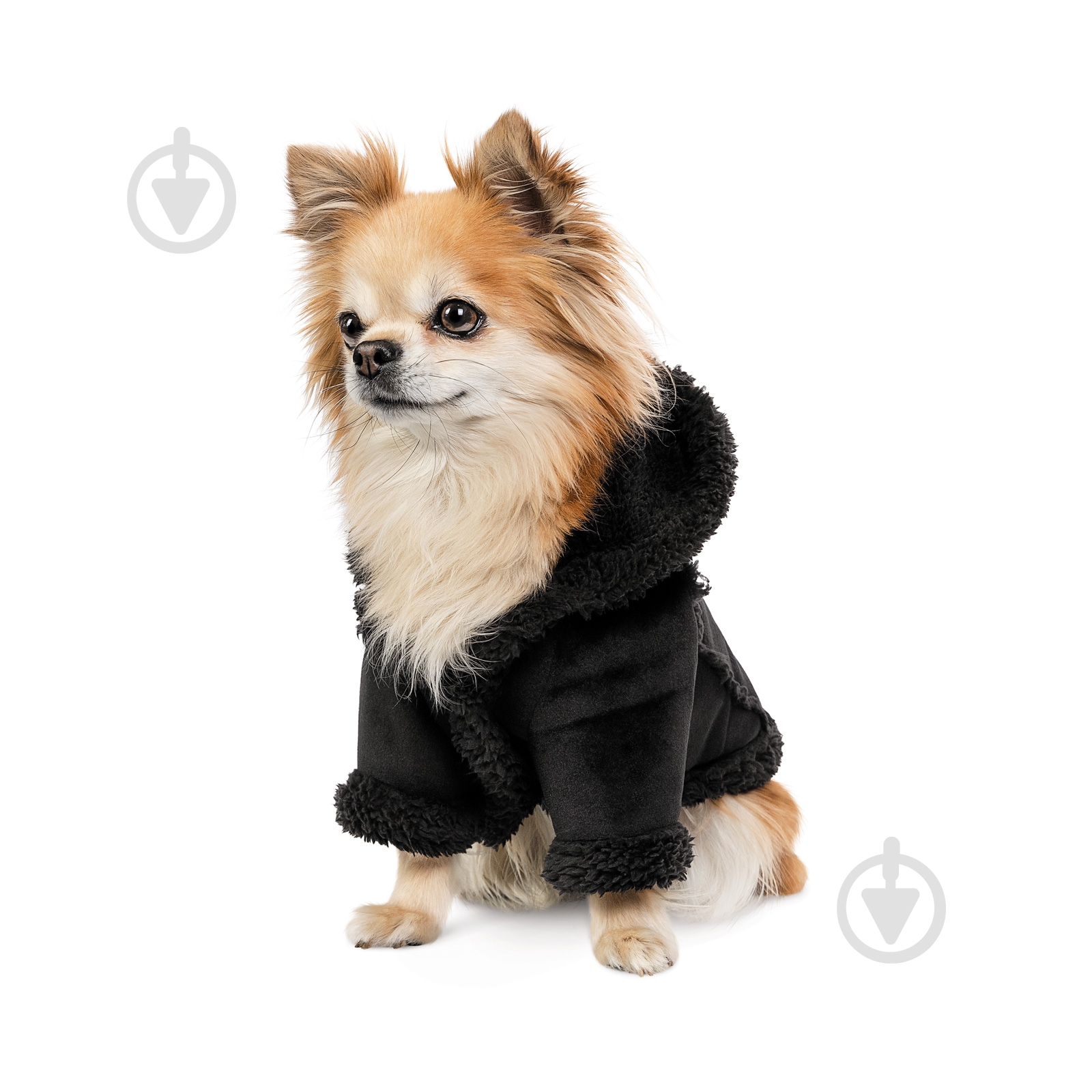 Дубленка Pet Fashion Black S - фото 2