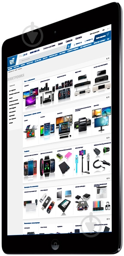 Планшет Apple iPad Air 16GB 9.7" (MD785TU/A) space grey - фото 2 Планшет Apple iPad Air 16GB 9.7" (MD785TU/A) space grey - фото 2