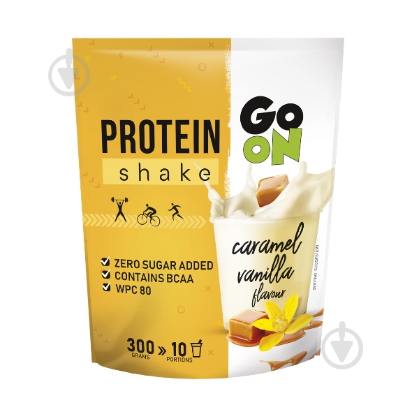 Протеин GO ON NUTRITION Protein Shake Ванильная Карамель 300 г - фото 1