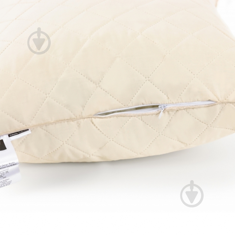 Подушка №1480 Carmela Memory foam м’яка MirSon 40x40 см кремовий - фото 3 Подушка №1480 Carmela Memory foam м’яка MirSon 40x40 см кремовий - фото 3