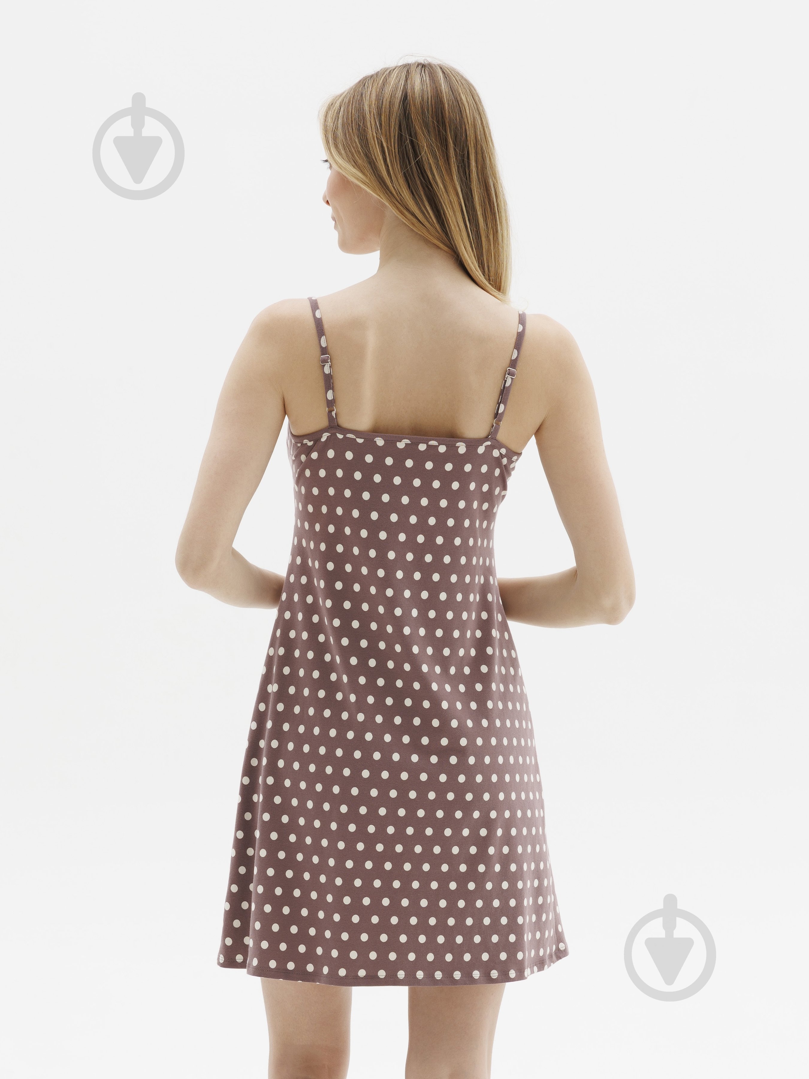 Ночная рубашка Roksana MIDNIGHT GRASE №1556/16327 р.M коричневый - фото 3