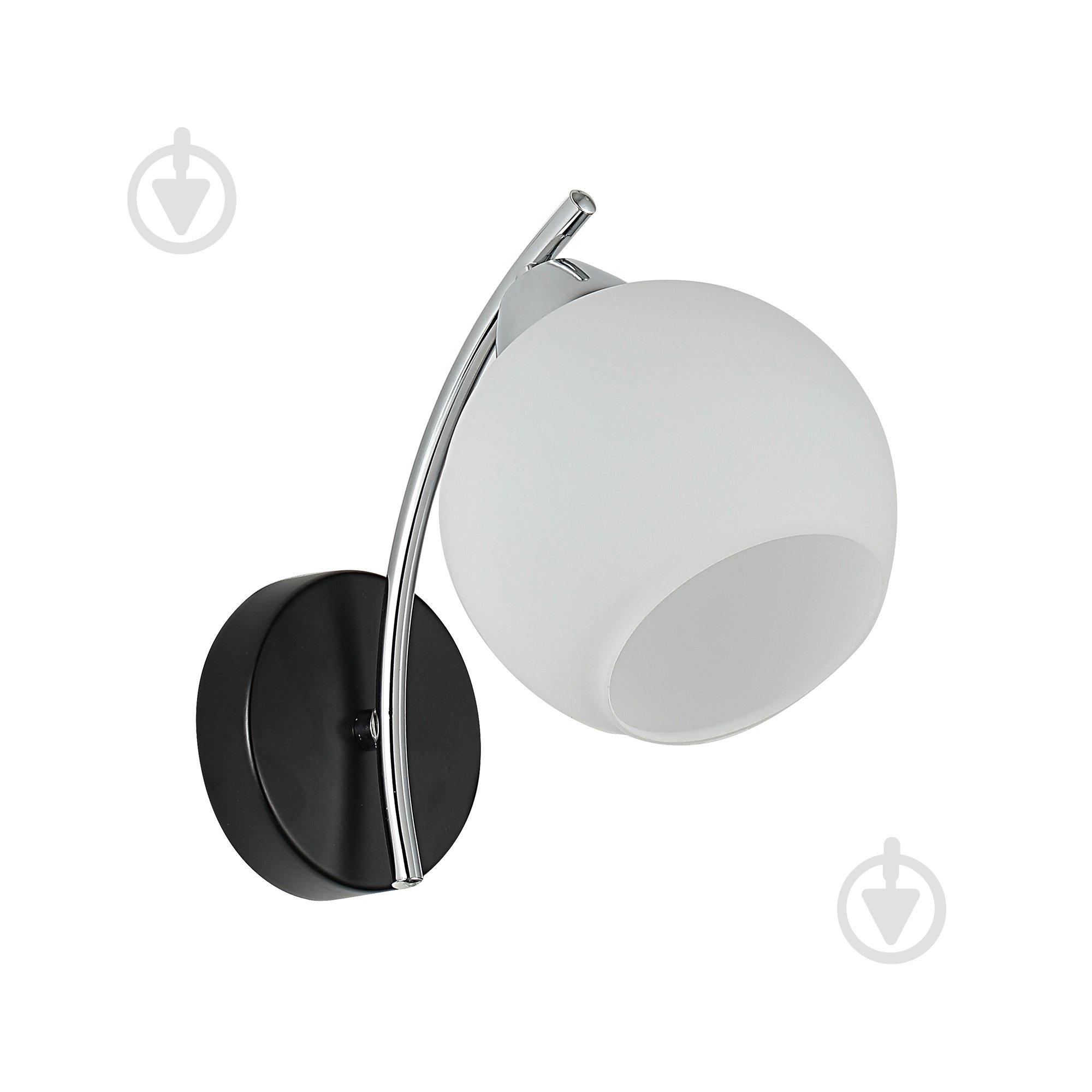 Бра Miorro Vanessa 225х135х200мм 40 Вт E27 черный хром 51-311-163 - фото 1 Бра Miorro Vanessa 225х135х200мм 40 Вт E27 черный хром 51-311-163 - фото 1