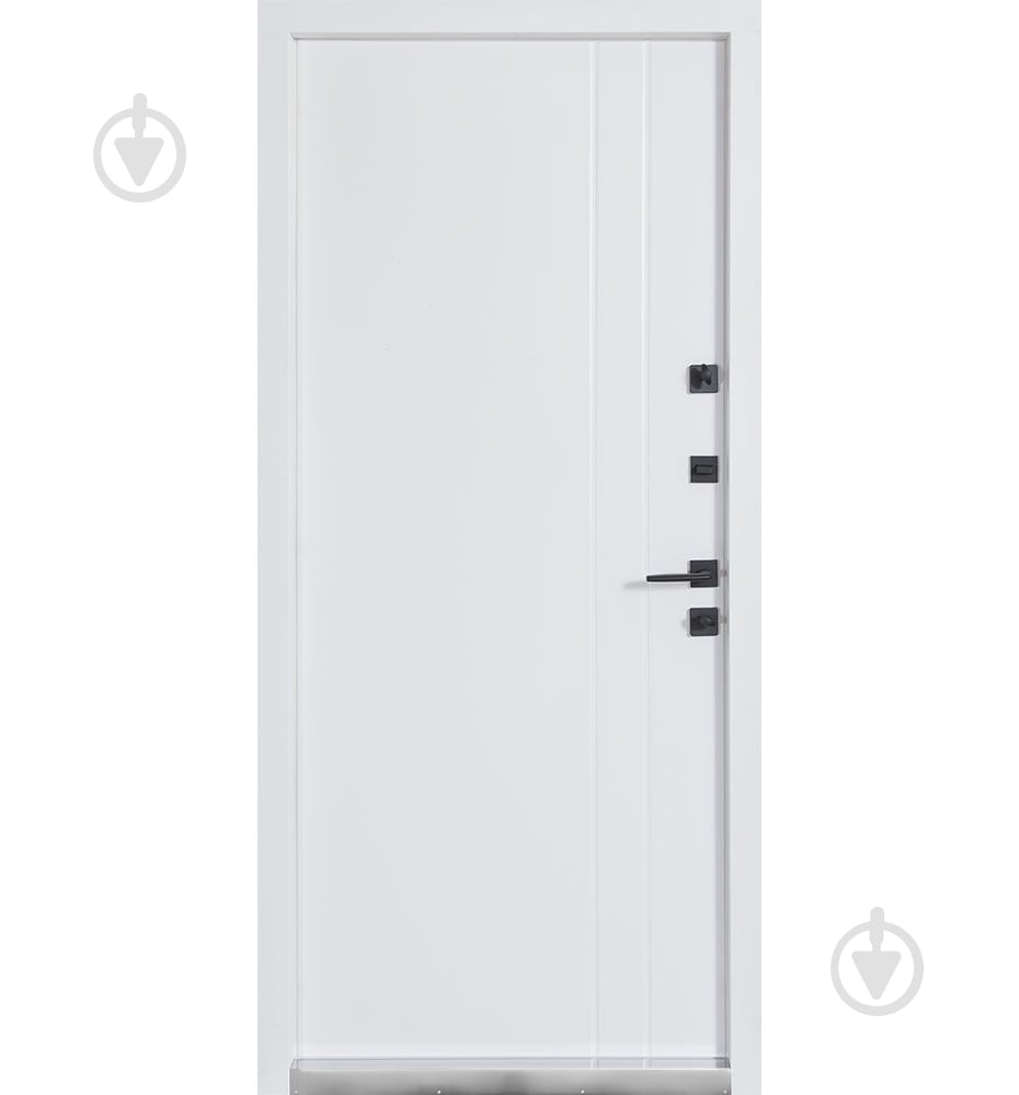 Двері вхідні Булат Термо Хаус 710 темний антрацит / білий атласний 2050x950 мм праві - фото 3 Двері вхідні Булат Термо Хаус 710 темний антрацит / білий атласний 2050x950 мм праві - фото 3