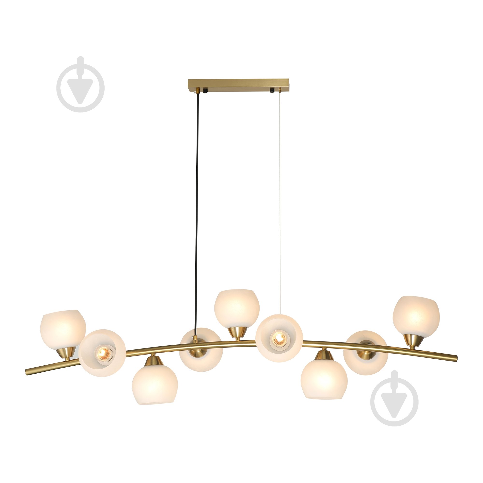 Люстра підвісна Miorro Magnolia 1200x330x900 мм 9x40 Вт E27 мідь 51-311-181 - фото 2 Люстра підвісна Miorro Magnolia 1200x330x900 мм 9x40 Вт E27 мідь 51-311-181 - фото 2