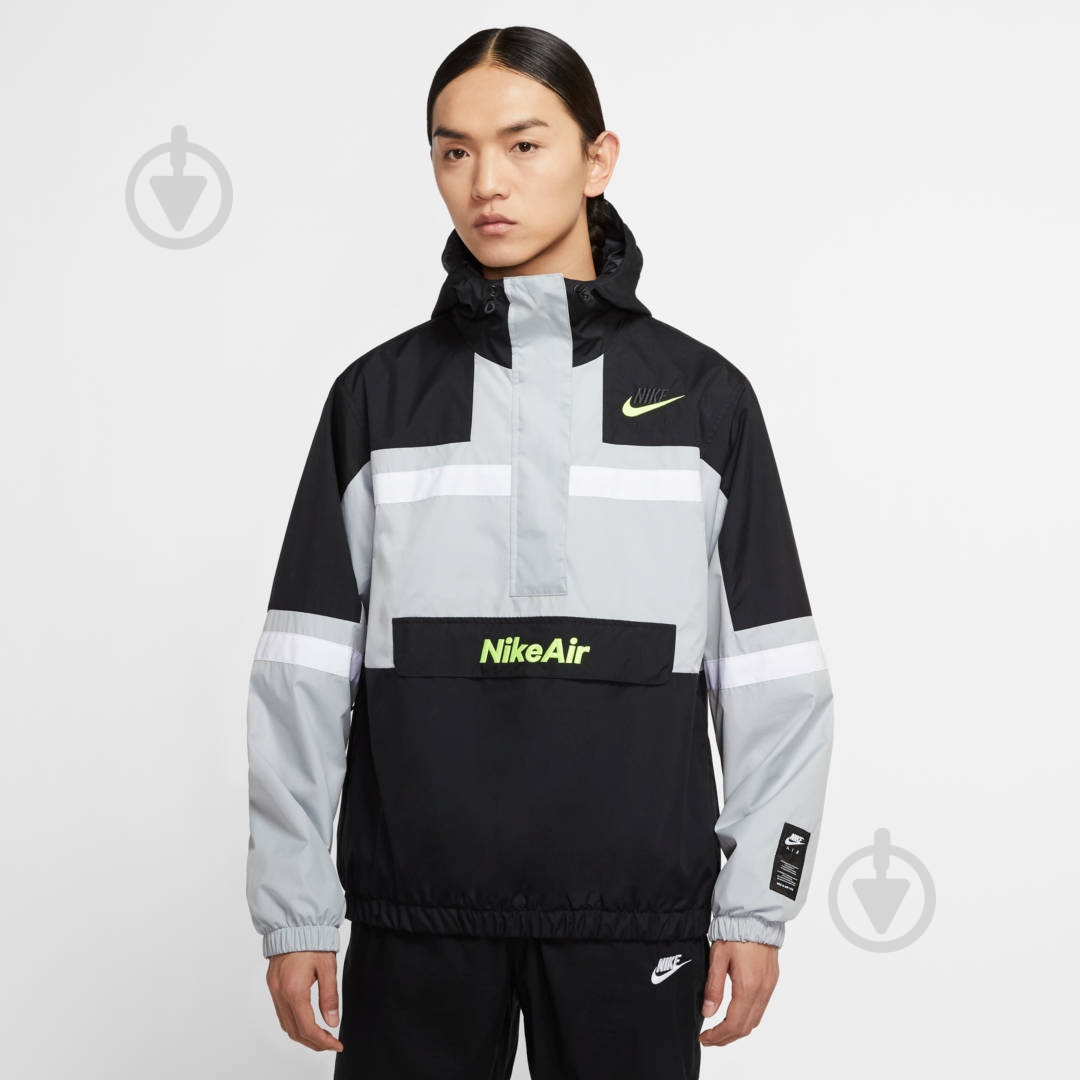 Вітрівка чоловіча демісезонна Nike M NSW NIKE AIR JKT WVN CJ4834-077 р.L сіра - фото 1