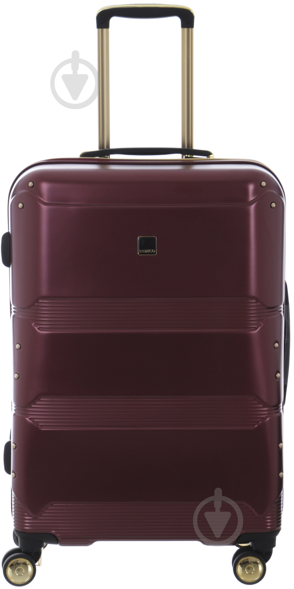 Чемодан Indigo 19108 40 л красный 48х38х23 см - фото 1