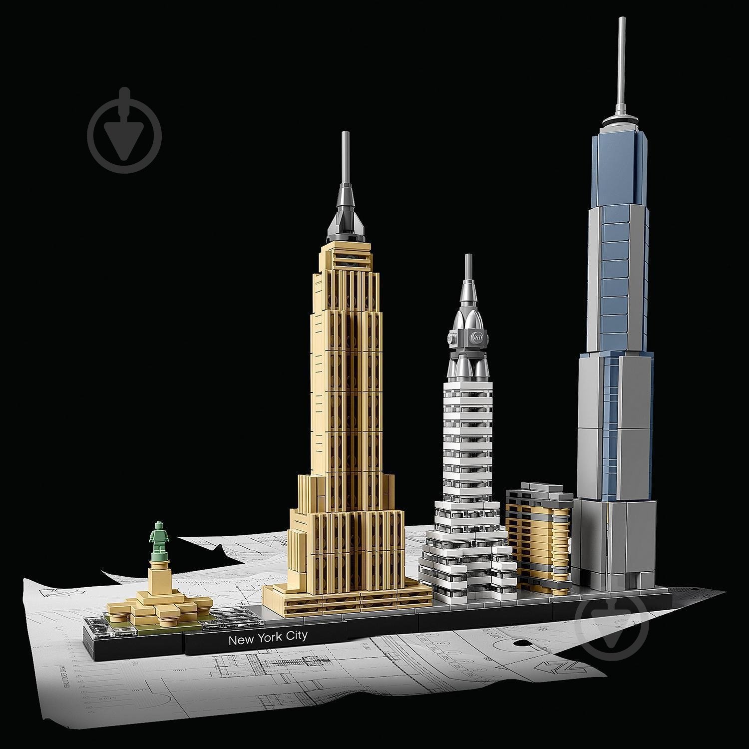 Конструктор LEGO Architecture Нью-Йорк 21028 - фото 4
