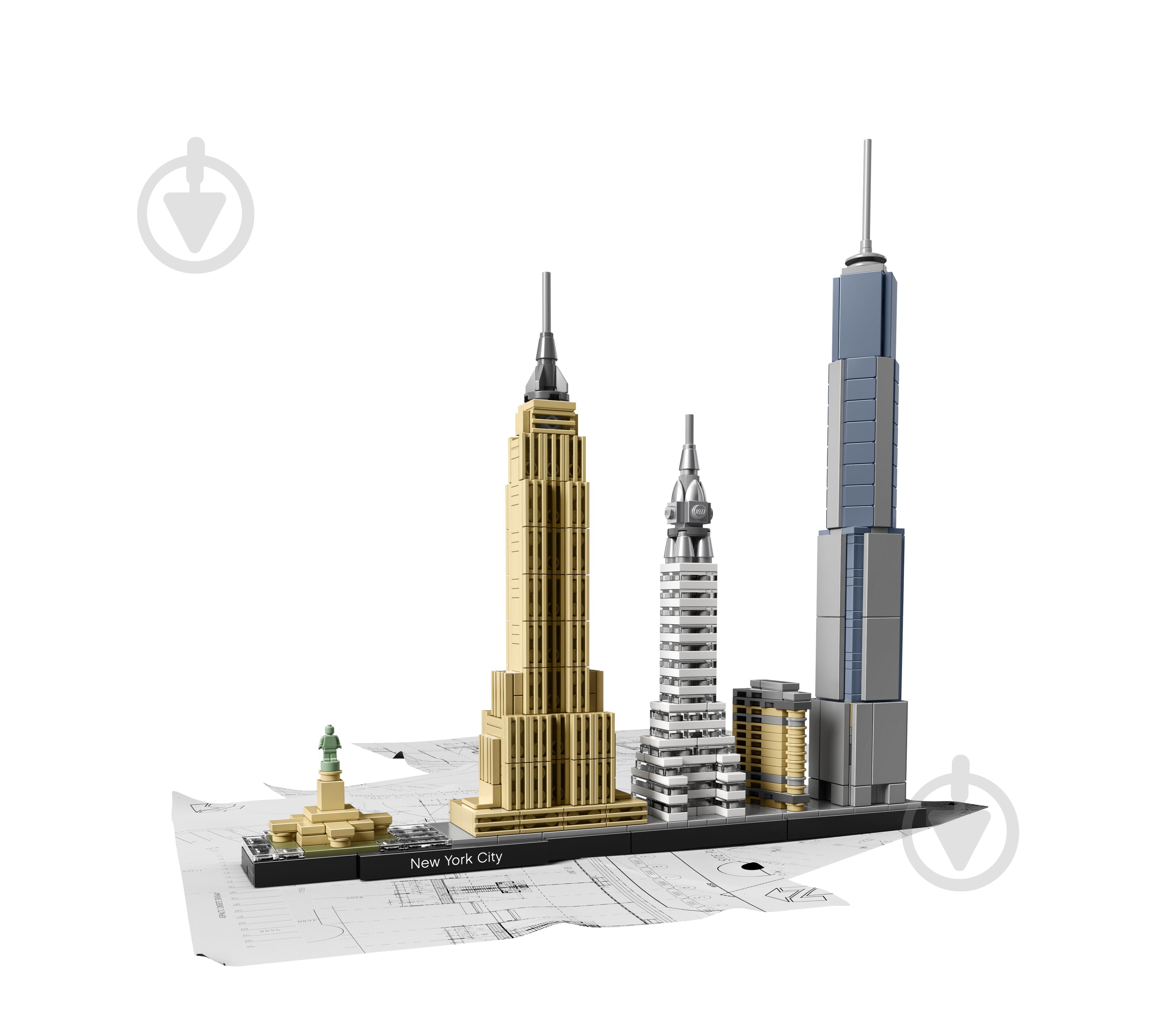 Конструктор LEGO Architecture Нью-Йорк 21028 - фото 2