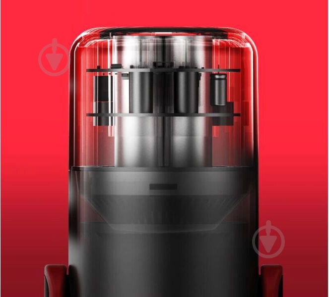 Пылесос автомобильный BASEUS V2 PRO PORTABLE VACUUM CLEANER RED - фото 4