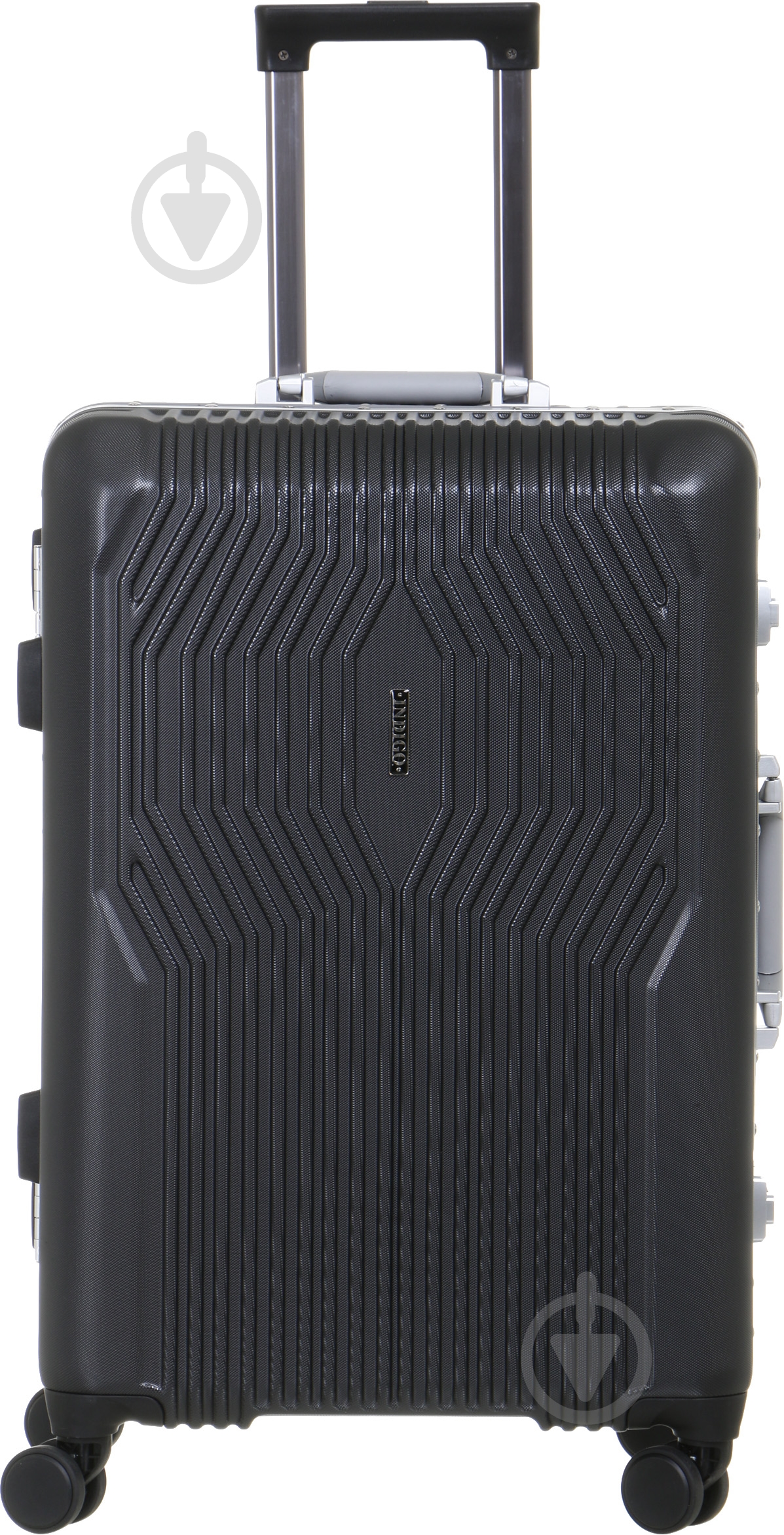 Чемодан Indigo HF19001 графит 72х49х30 см - фото 2 Чемодан Indigo HF19001 графит 72х49х30 см - фото 2