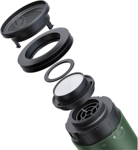 Пылесос автомобильный BASEUS C1 CLEANER GREEN - фото 7