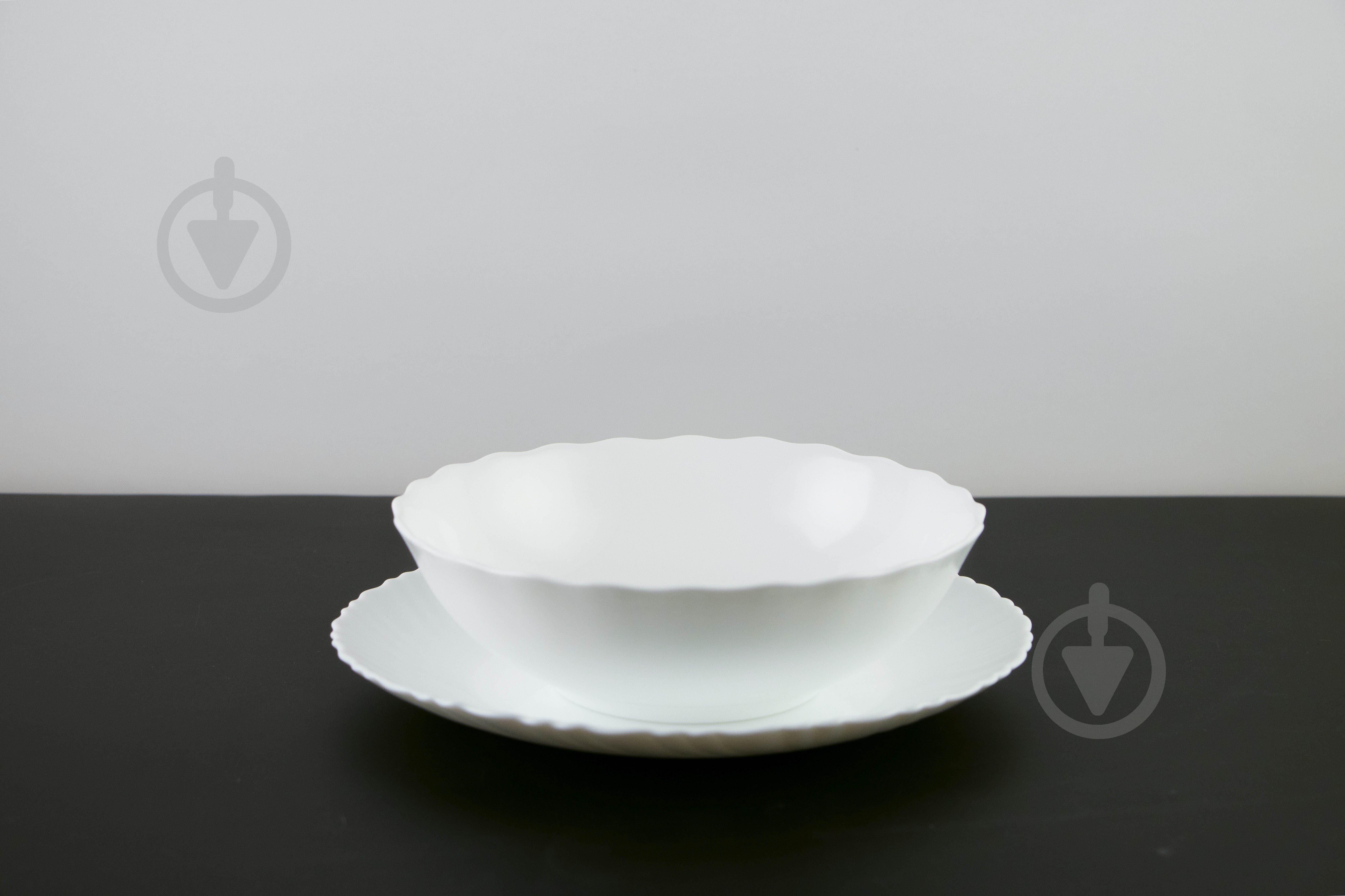 Тарелка десертная Vittora Blanco Wave 190 мм - фото 9 Тарелка десертная Vittora Blanco Wave 190 мм - фото 9