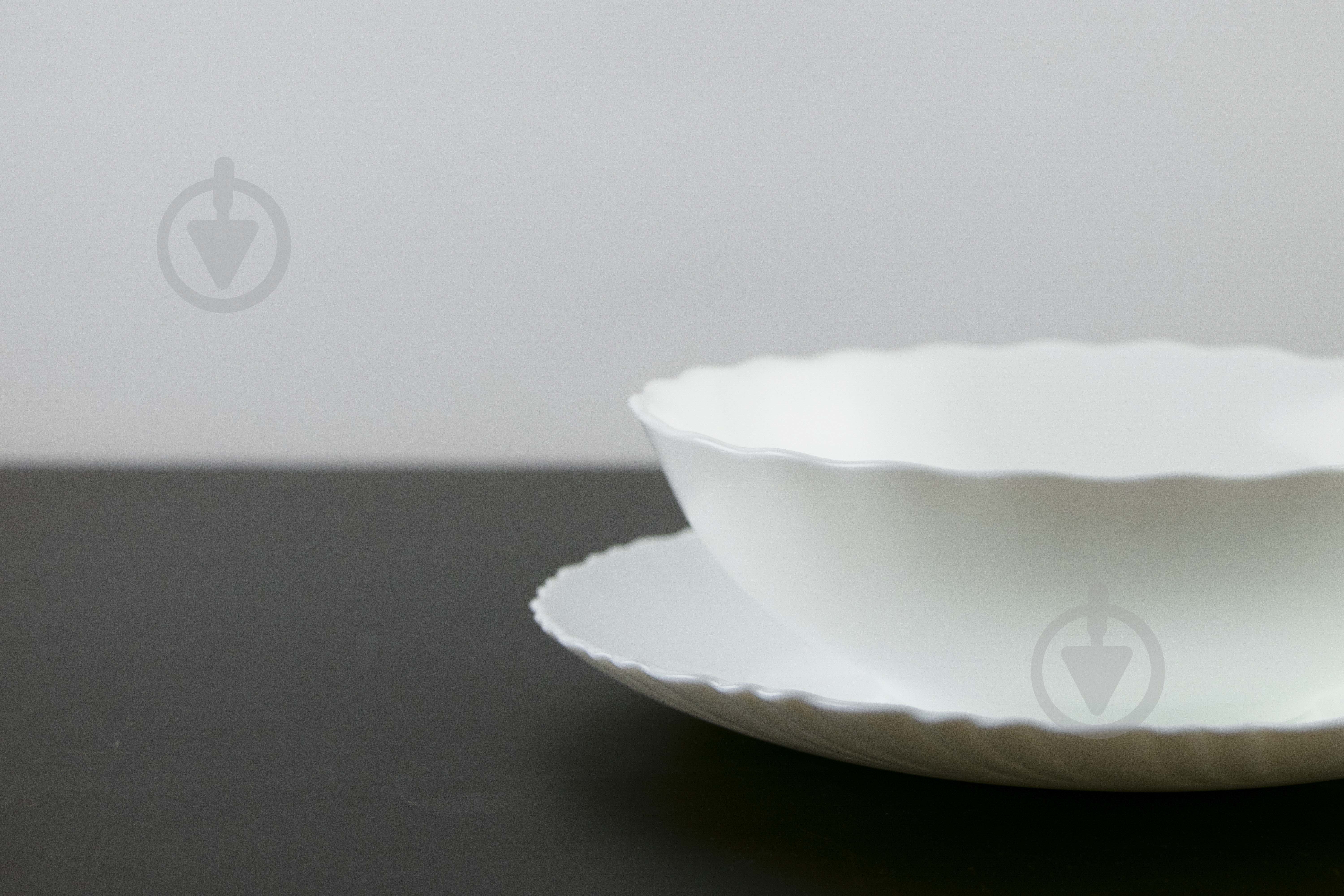 Тарелка десертная Vittora Blanco Wave 190 мм - фото 8 Тарелка десертная Vittora Blanco Wave 190 мм - фото 8