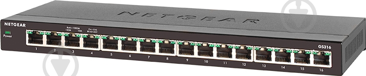 Коммутатор NETGEAR GS316-100PES - фото 3 Коммутатор NETGEAR GS316-100PES - фото 3