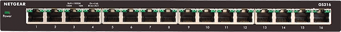 Коммутатор NETGEAR GS316-100PES - фото 1 Коммутатор NETGEAR GS316-100PES - фото 1