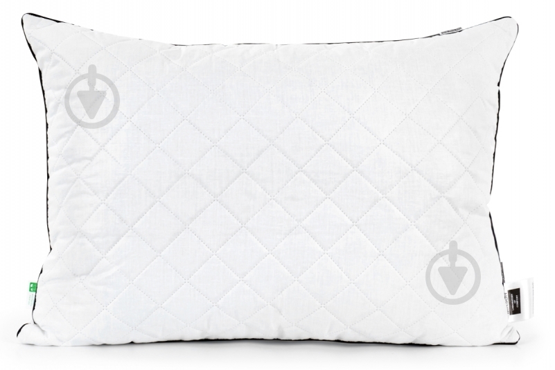 Подушка №1488 Royal Pearl Memory foam пружна MirSon 40x40 см білий - фото 1