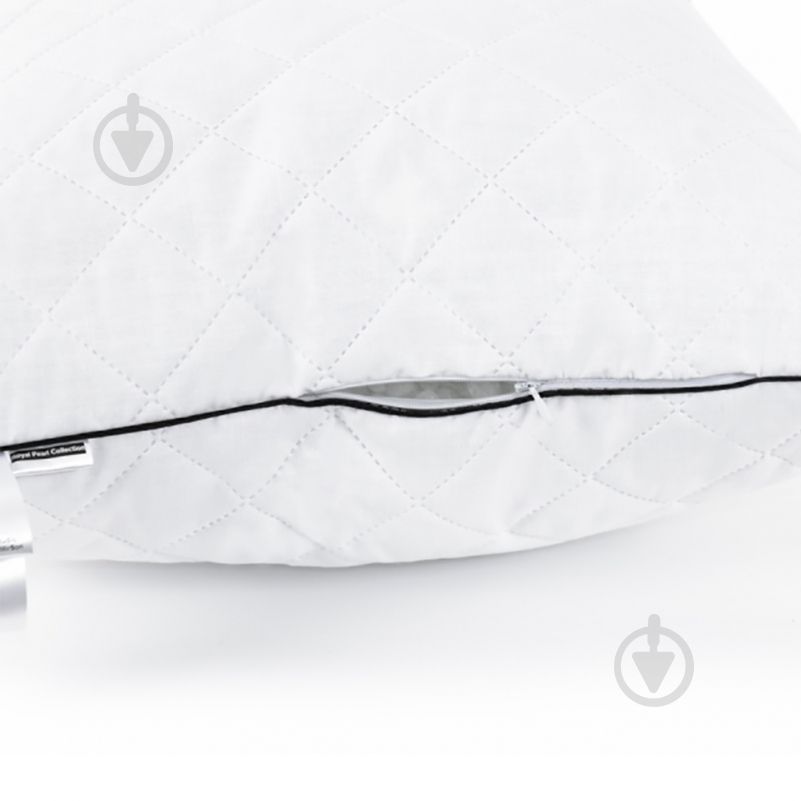 Подушка №1488 Royal Pearl Memory foam пружна MirSon 40x40 см білий - фото 4