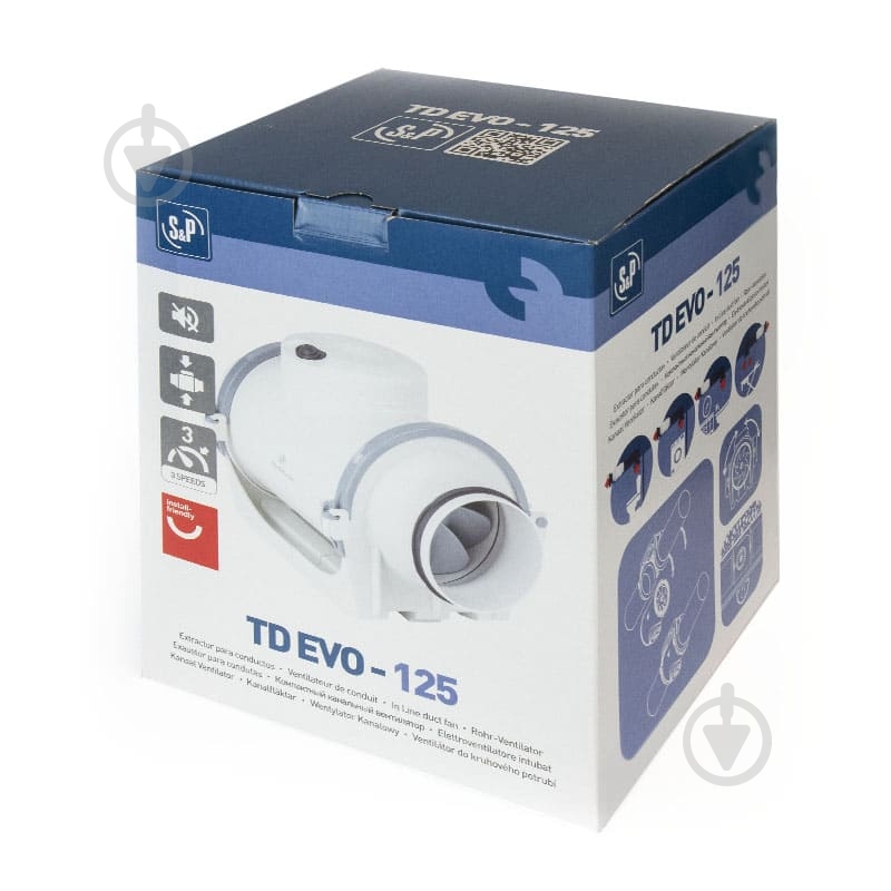 Вентилятор канальный Soler&Palau Td-EVO 125 - фото 13
