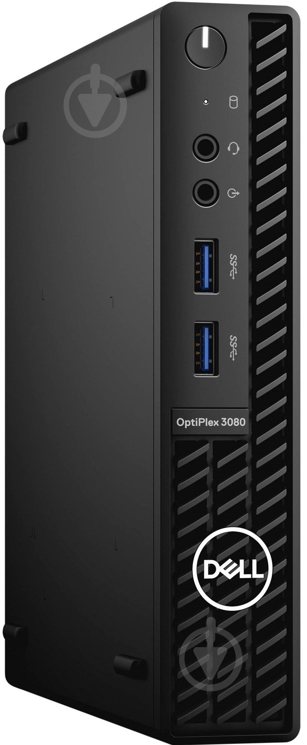 Неттоп Dell OptiPlex 3080 MFF (N011O3080MFF) black - фото 3