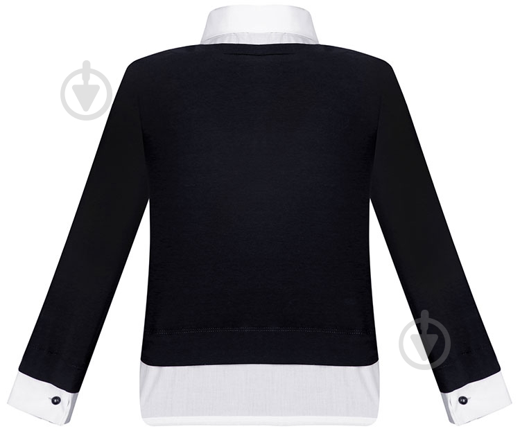 Блуза Україна 4008 р.140 черный - фото 2 Блуза Україна 4008 р.140 черный - фото 2