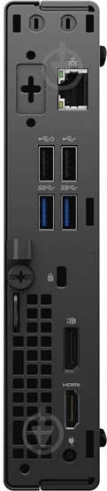 Неттоп Dell OptiPlex 3080 MFF (N021O3080MFF_UBU) black - фото 3