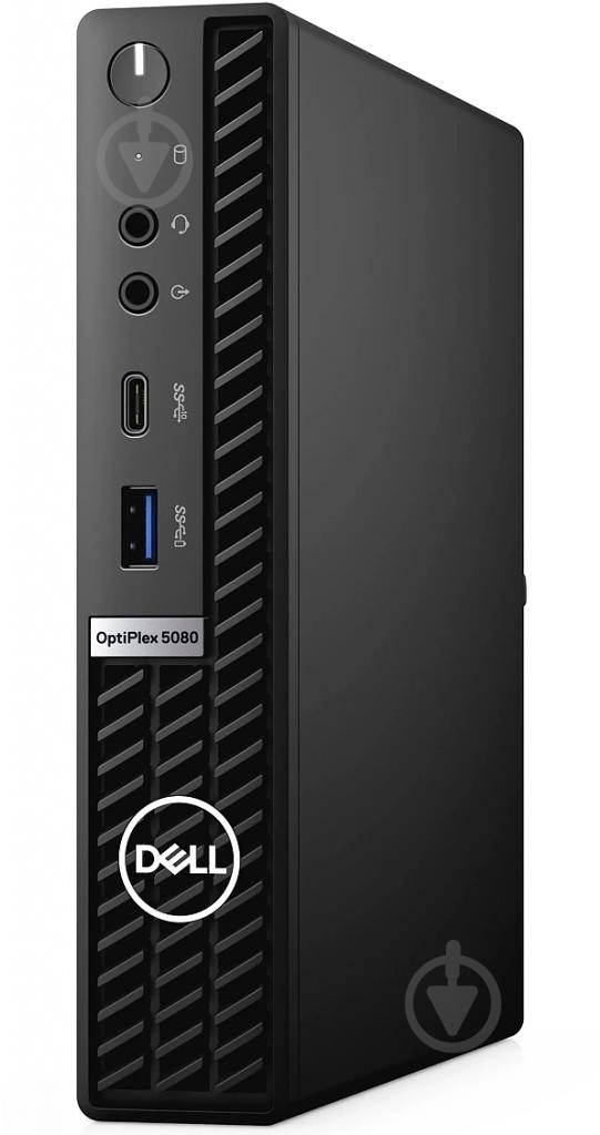 Неттоп Dell OptiPlex 5080 MFF (N010O5080MFF) black - фото 1