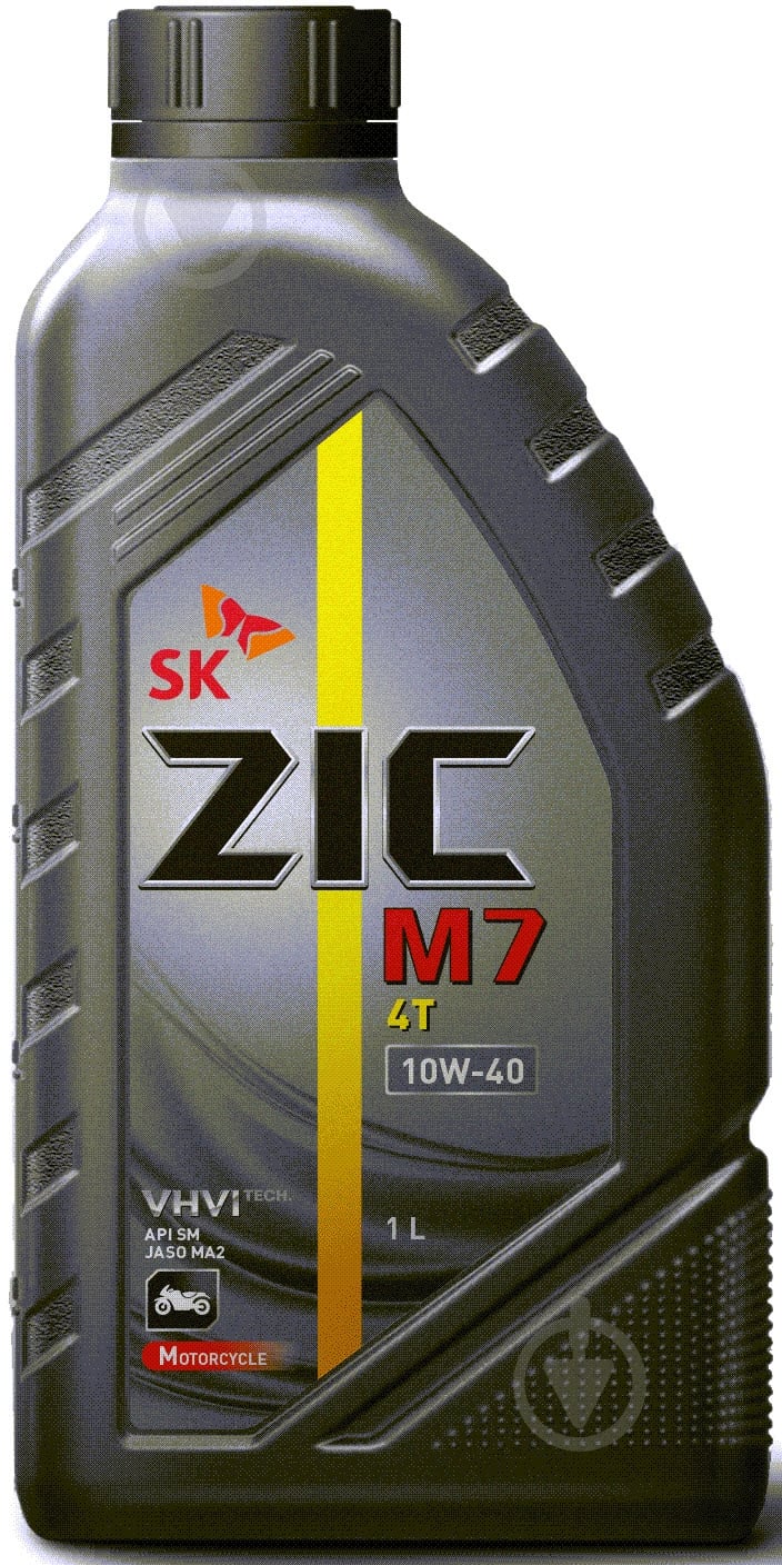 ᐉ Моторное масло ZIC M7 4T 10W-40 1 л • Купить в Киеве, Украине