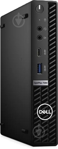Неттоп Dell OptiPlex 7080 MFF (N012O7080MFF) black - фото 3