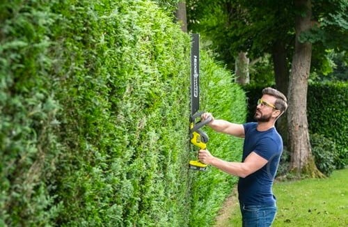 Кусторез аккумуляторный RYOBI ONE+ RY18HT55A-0 - фото 10