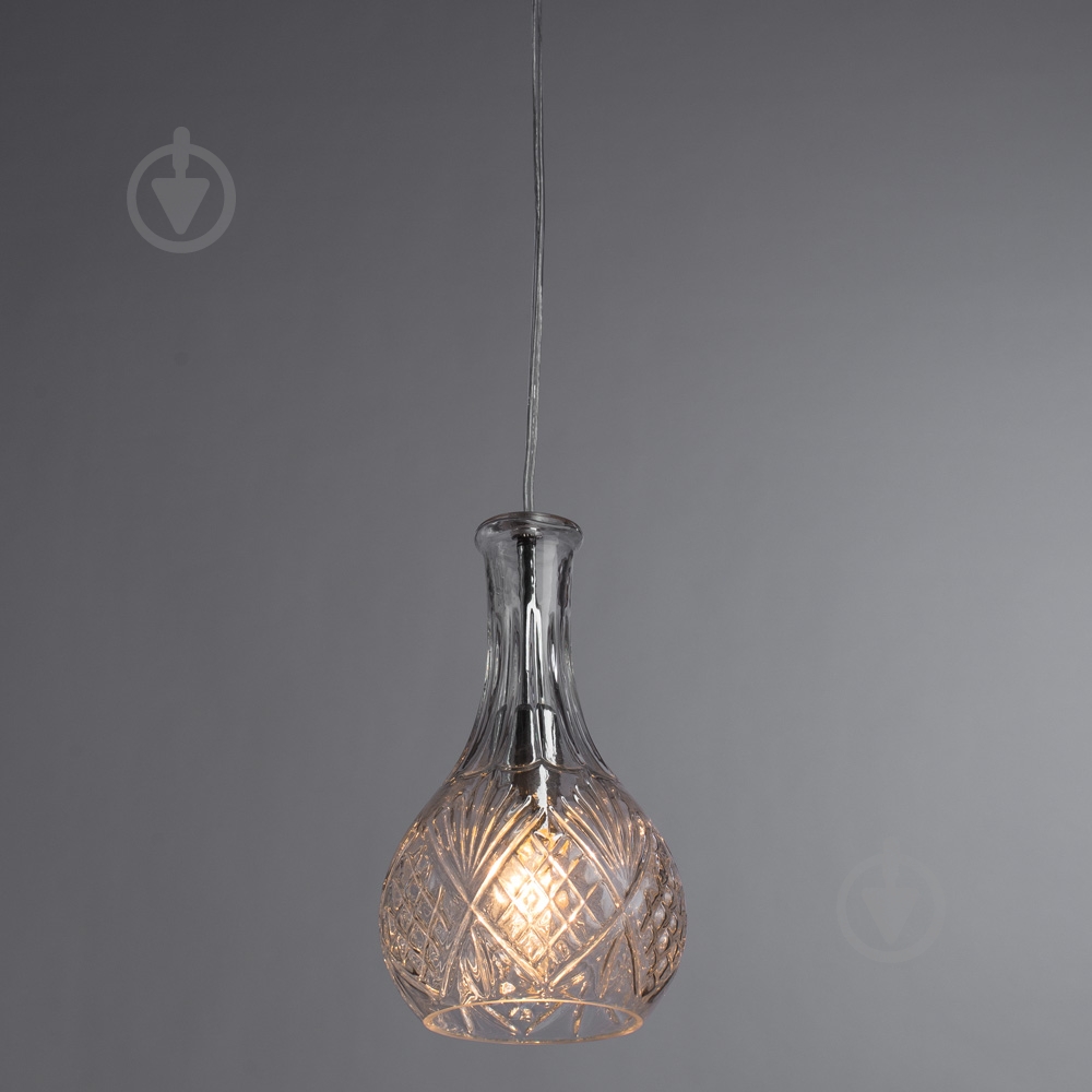 Подвес Arte Lamp A4981SP-1CC Caraffa 1x40 Вт E14 хром - фото 1 Подвес Arte Lamp A4981SP-1CC Caraffa 1x40 Вт E14 хром - фото 1