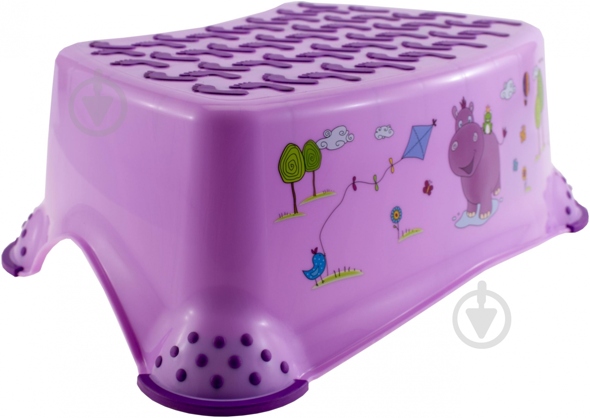 Подставка Prima-Baby Hippo лиловая 8642.509(KK) - фото 1 Подставка Prima-Baby Hippo лиловая 8642.509(KK) - фото 1