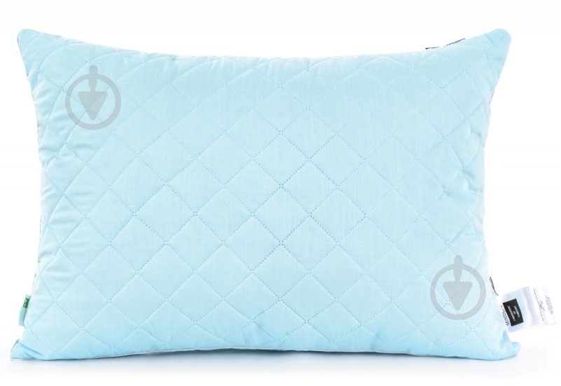 Подушка №1474 Valentino Memory foam м’яка MirSon 40x40 см блакитний - фото 1 Подушка №1474 Valentino Memory foam м’яка MirSon 40x40 см блакитний - фото 1