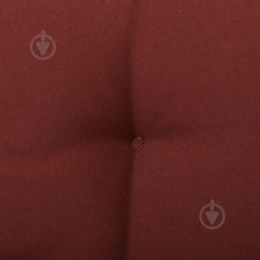 Подушка на стул стеганая Color mini бордо 35х35х5 см - фото 3