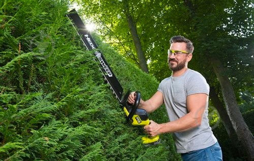 Кусторез аккумуляторный RYOBI ONE+ НР RY18HTX60A-0 - фото 7