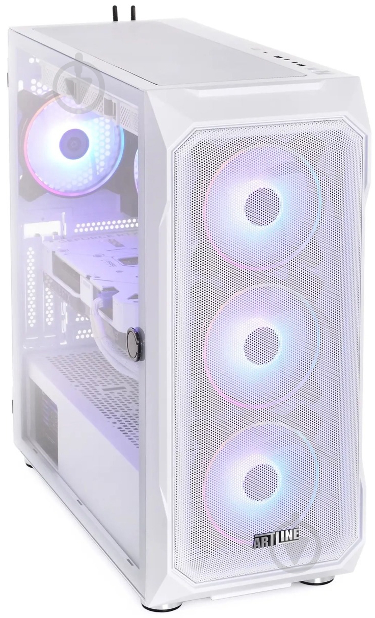 Комп'ютер Artline Gaming X96WHITE (X96Whitev103) white - фото 3 Комп'ютер Artline Gaming X96WHITE (X96Whitev103) white - фото 3