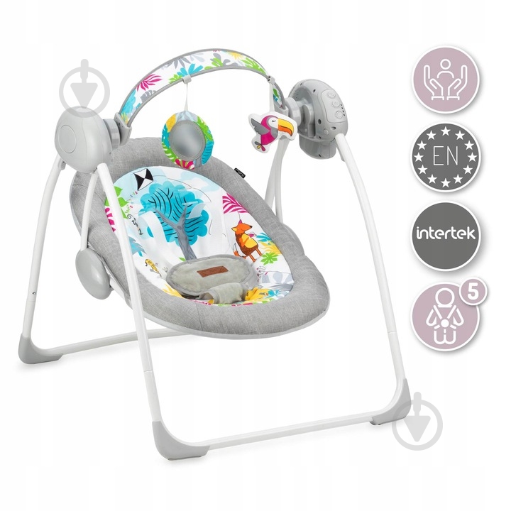 Кресло-качалка MoMi Liss dodo BULE00013 - фото 4