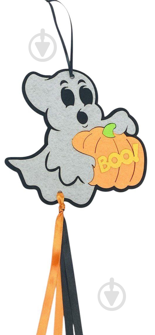 Подвес из фетра Аплі Краплі Призрак BOO 2 мм - фото 1