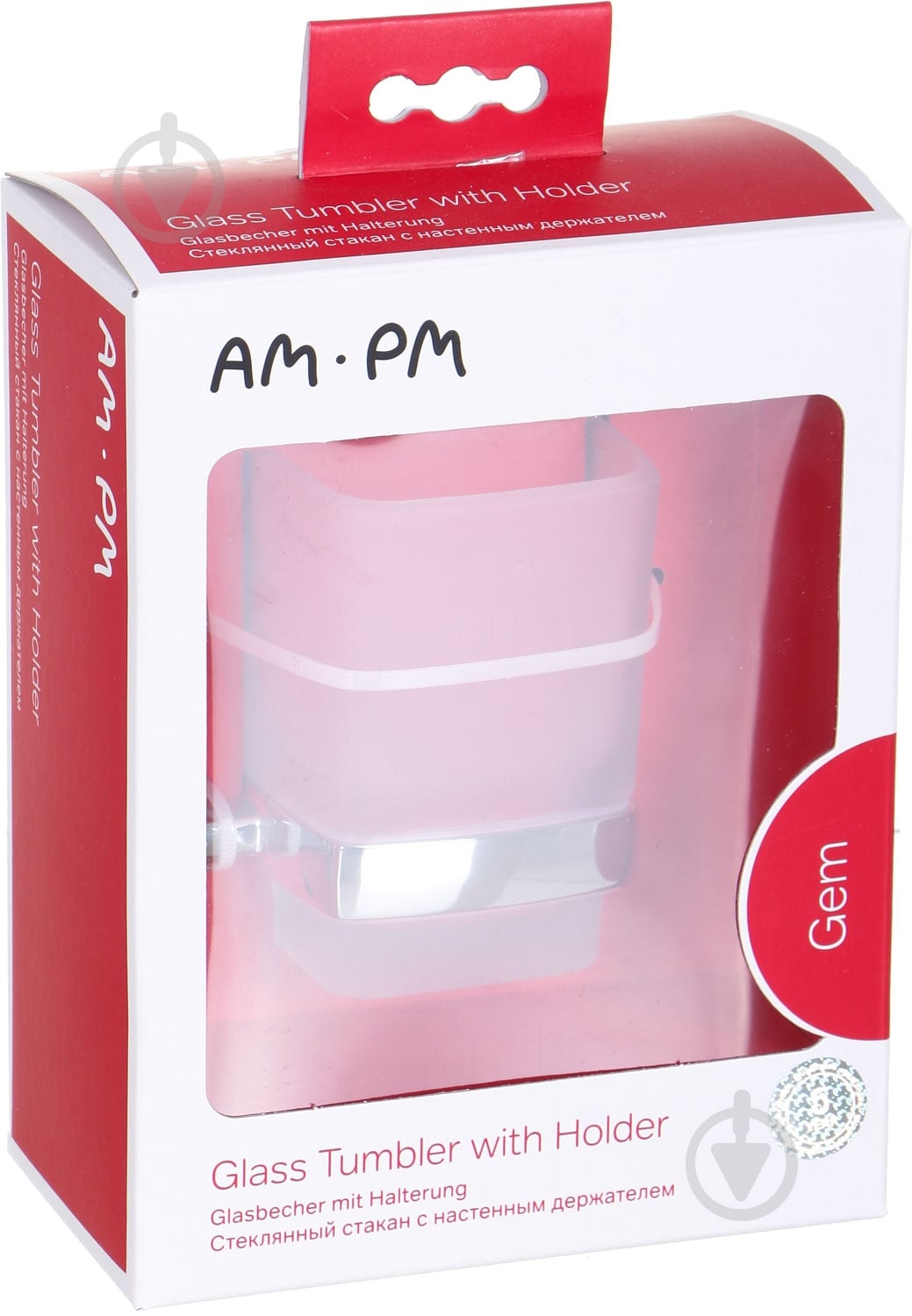 Стакан для зубных щеток AM.PM Gem A9034300 - фото 6 Стакан для зубных щеток AM.PM Gem A9034300 - фото 6