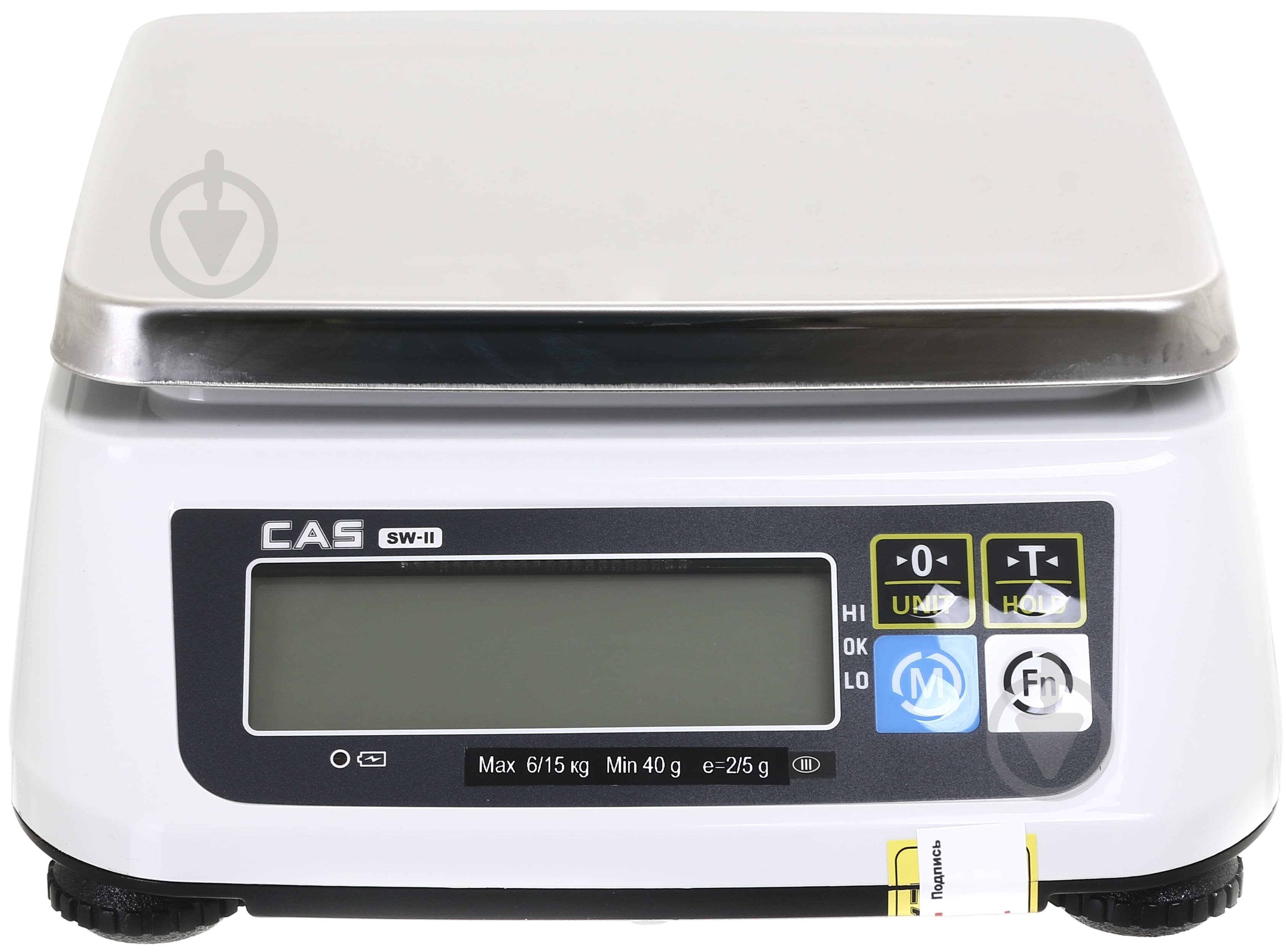 Весы настольные CAS SWII-15 - фото 1