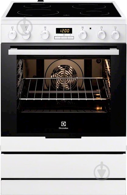 Плита стеклокерамическая Electrolux EKC6430AOW - фото 1