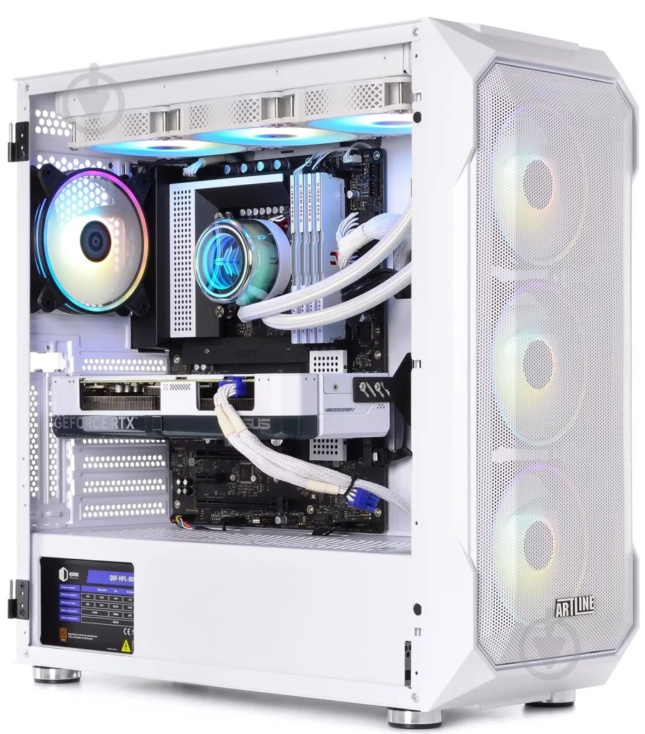 Компьютер Artline Gaming X96WHITE (X96Whitev105) white - фото 11