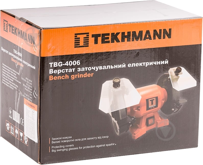 Станок заточной Tekhmann 400 Вт TBG-4006 - фото 6