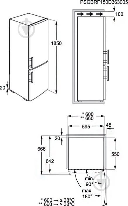 Холодильник Electrolux EN3452JOW - фото 6