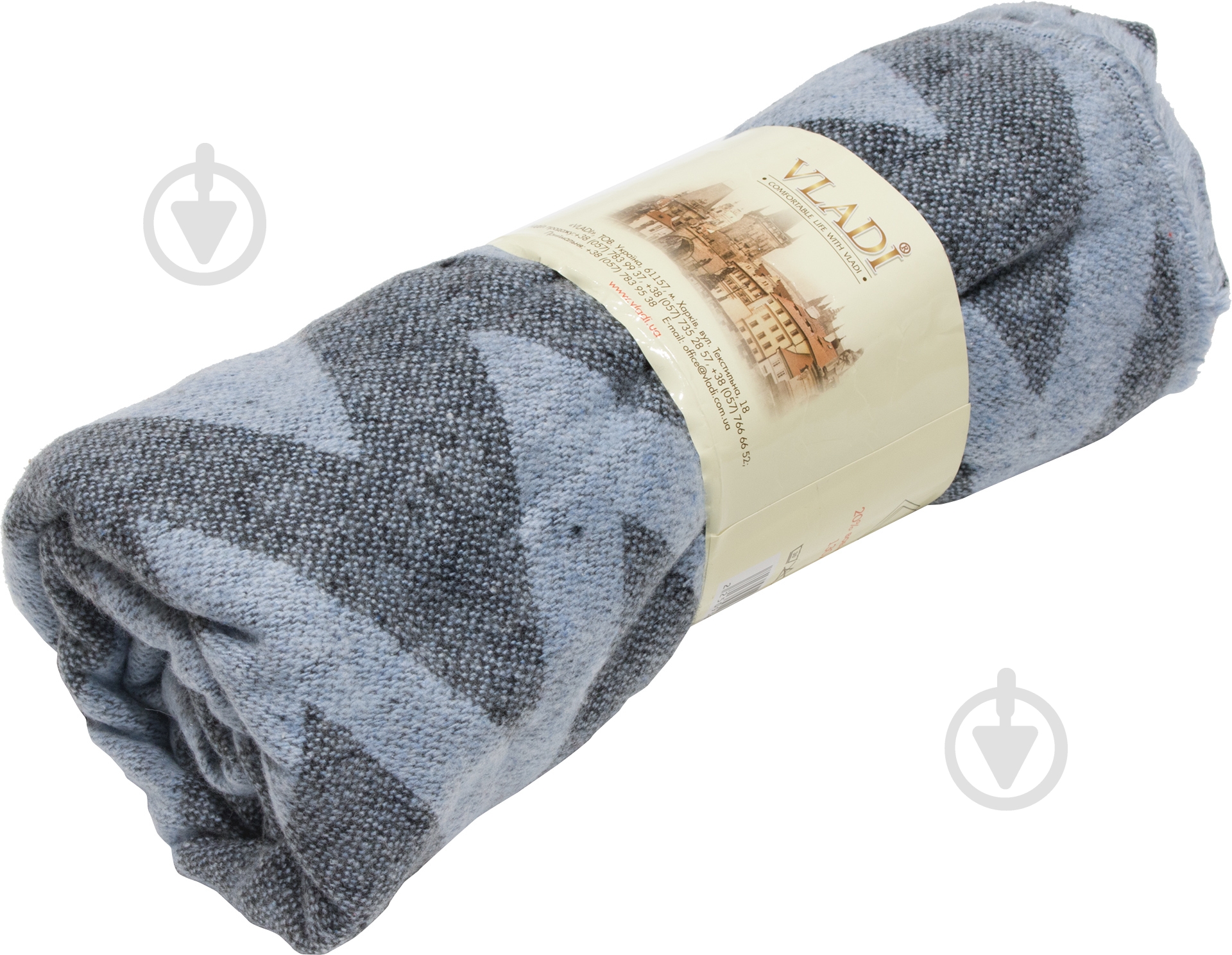 Плед Прага жаккард 130x170 см в ассортименте - фото 3