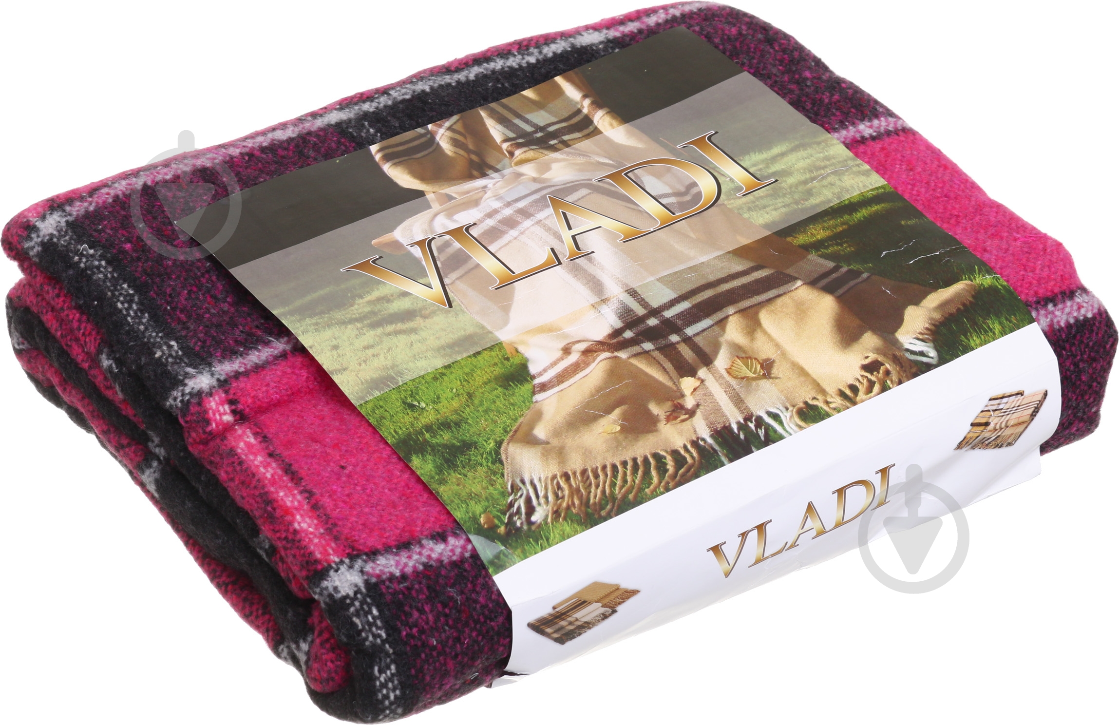 Плед Palermo 140x200 см в ассортименте Vladi - фото 4