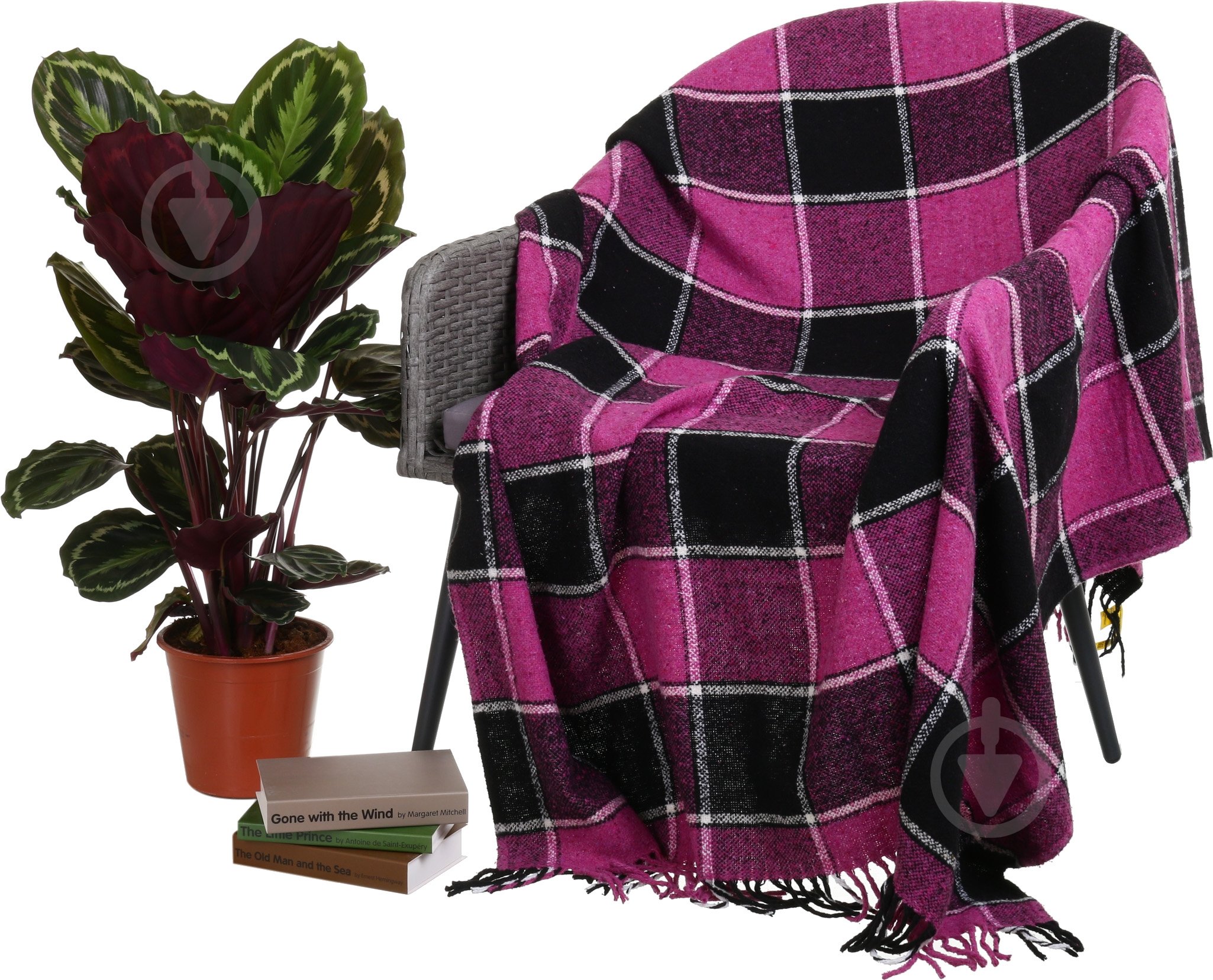 Плед Palermo 140x200 см в ассортименте Vladi - фото 1