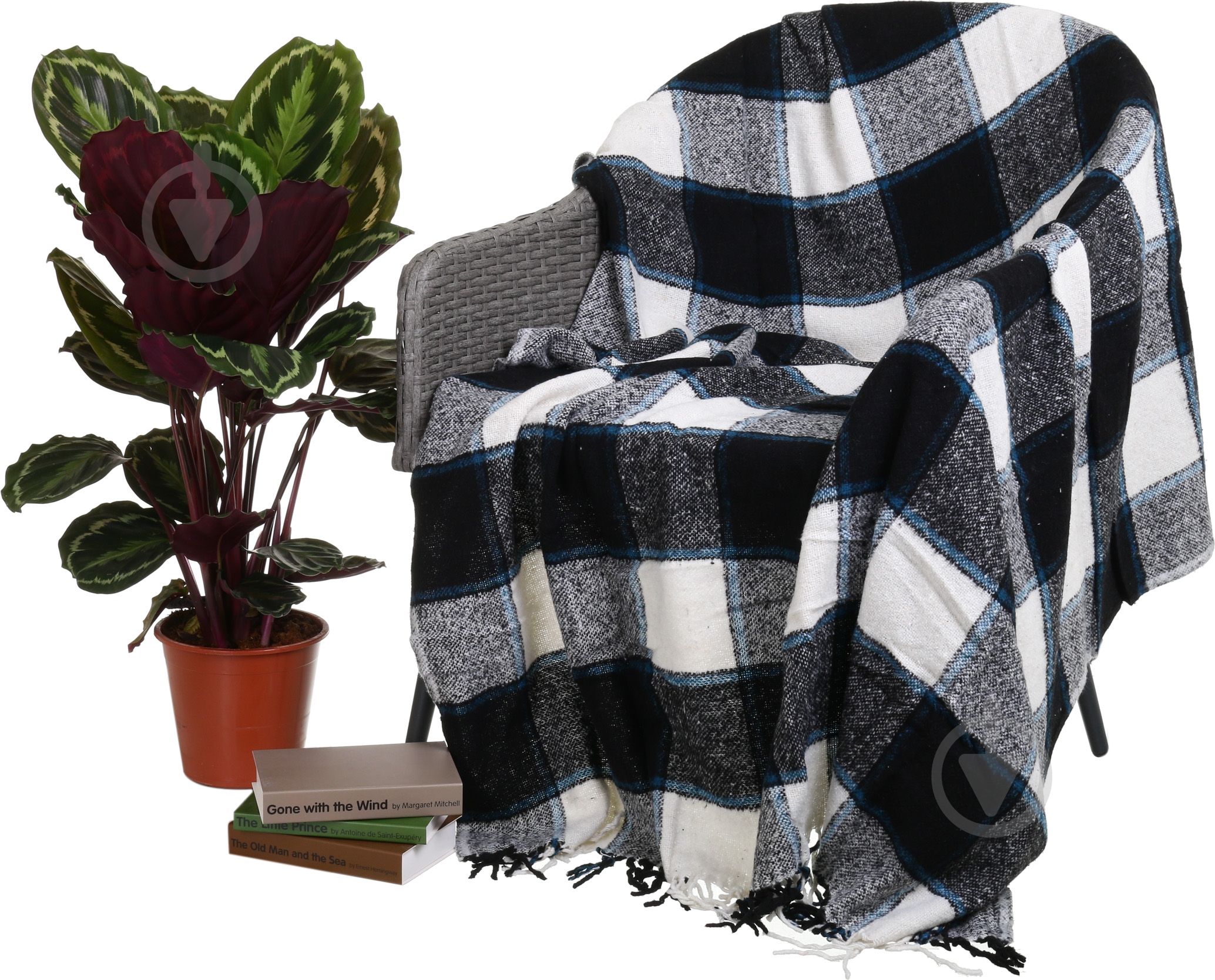 Плед Palermo 140x200 см в ассортименте Vladi - фото 9