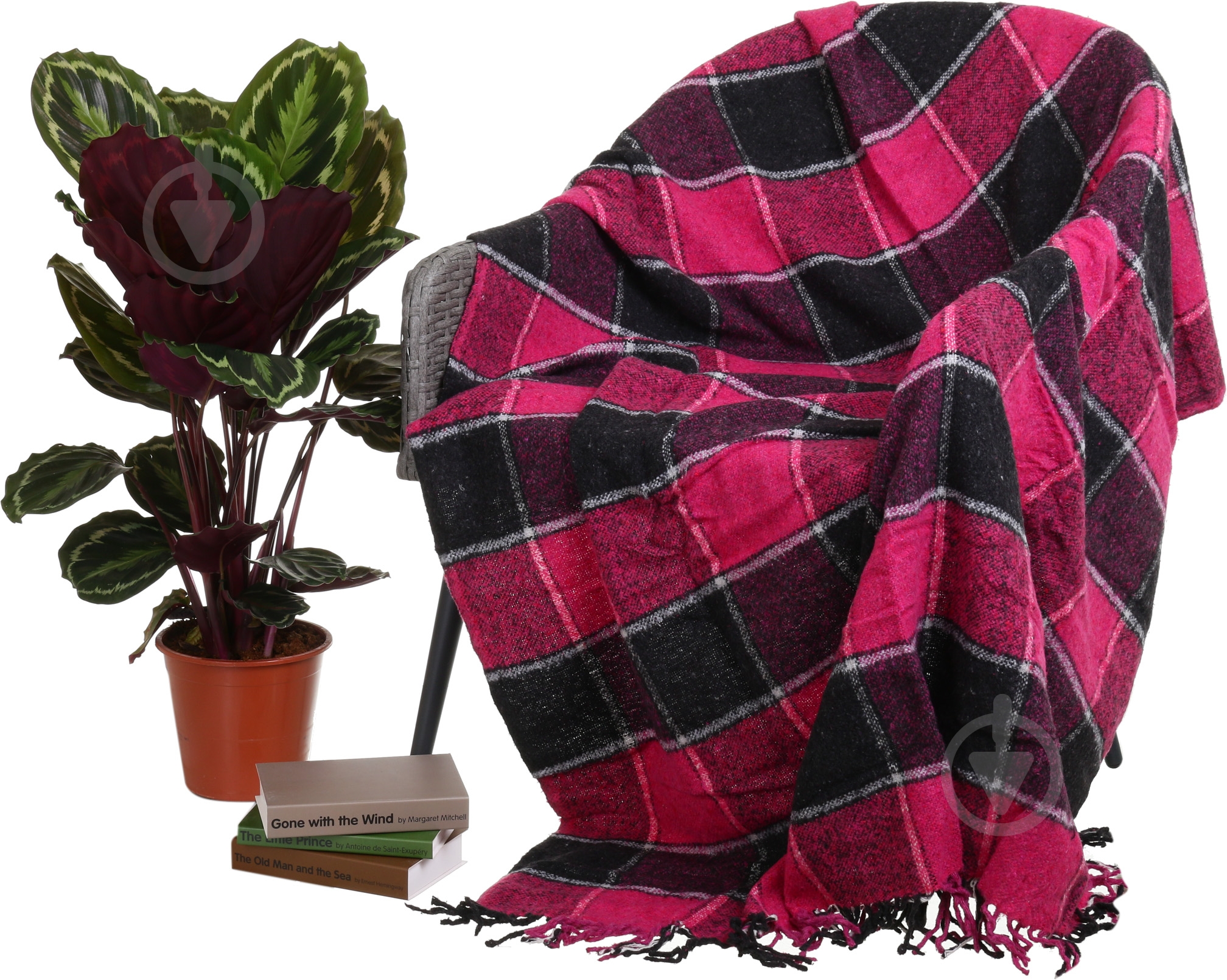 Плед Palermo 140x200 см в ассортименте Vladi - фото 12