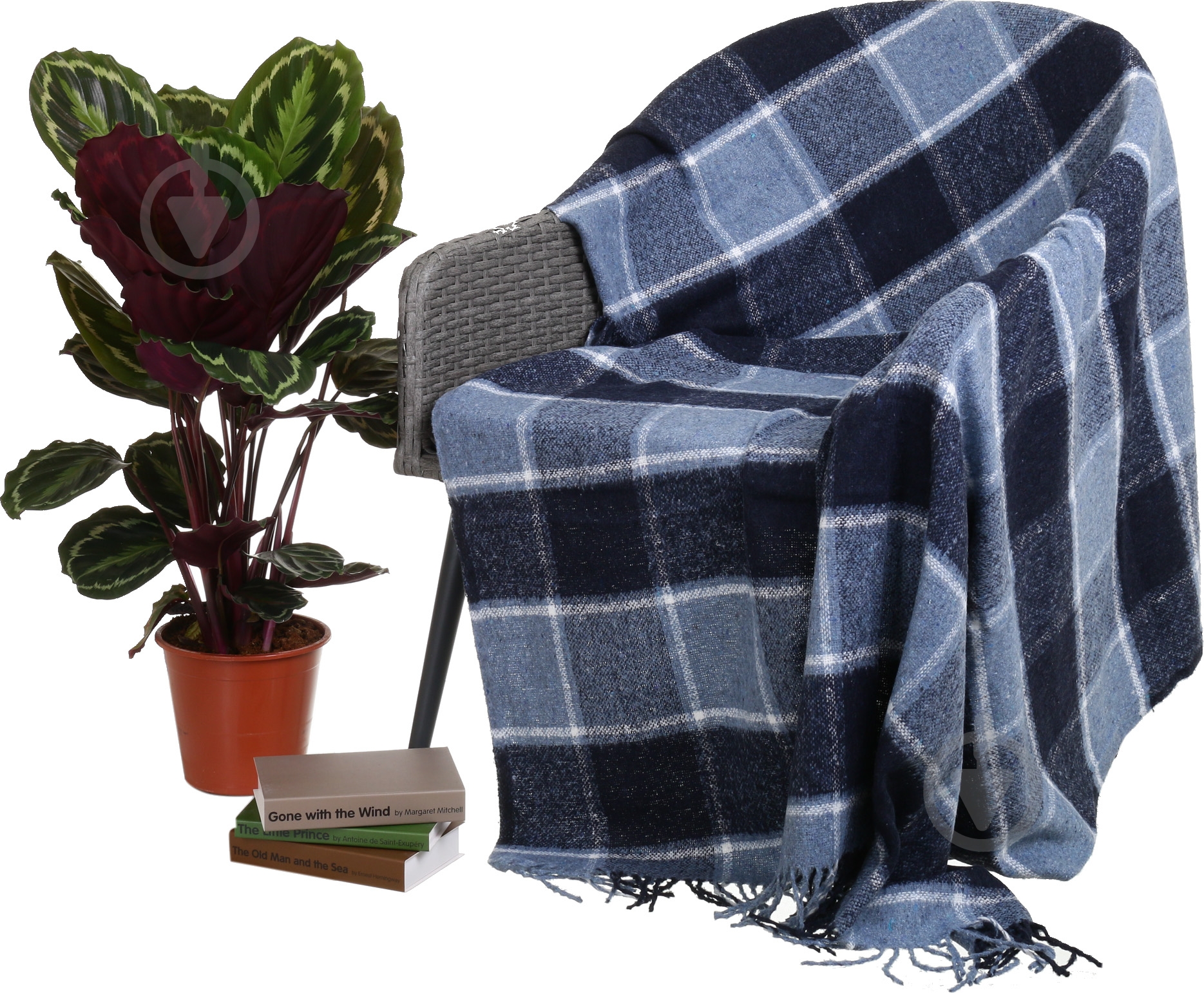 Плед Palermo 140x200 см в ассортименте Vladi - фото 15