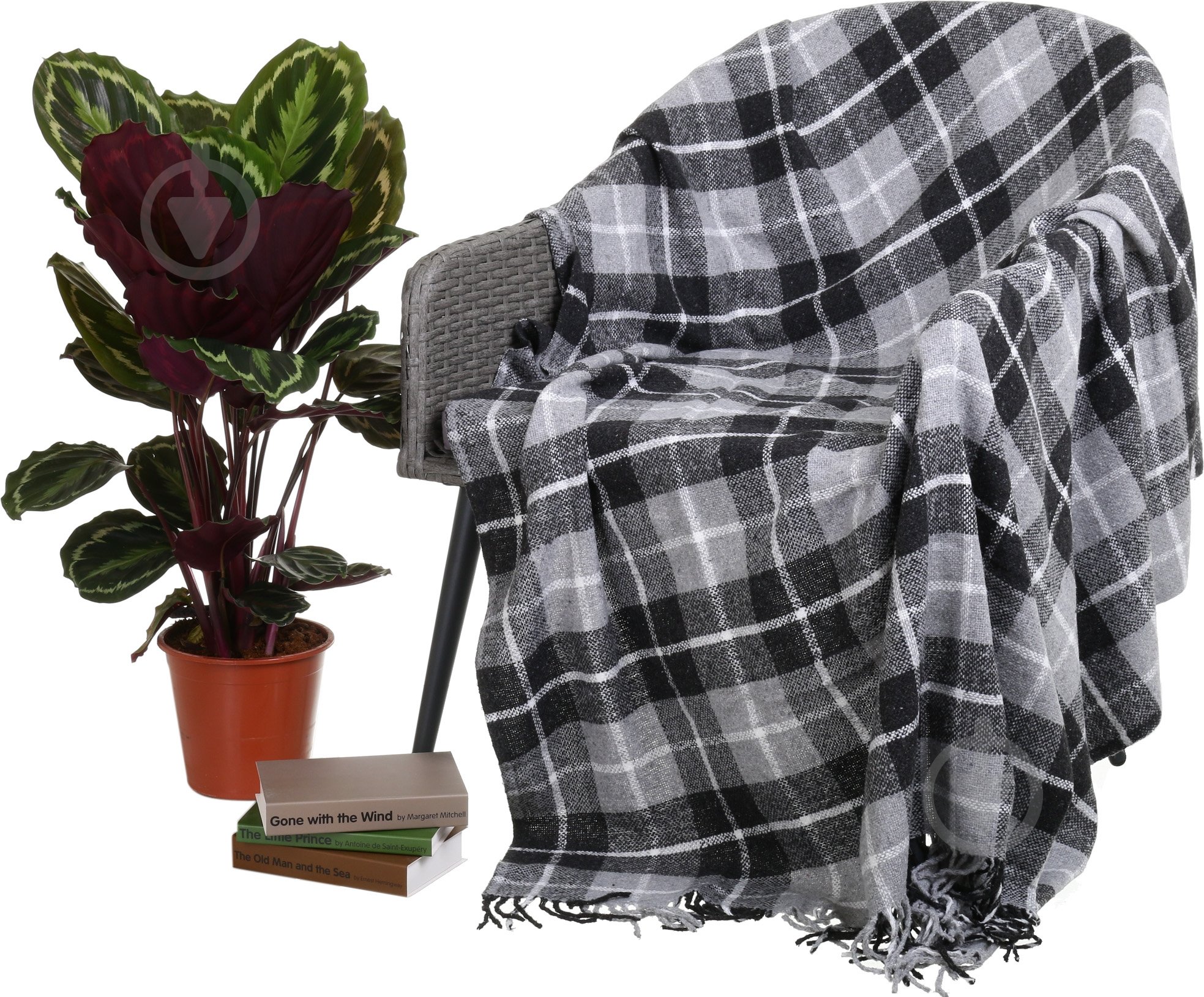 Плед Palermo 140x200 см в ассортименте Vladi - фото 5